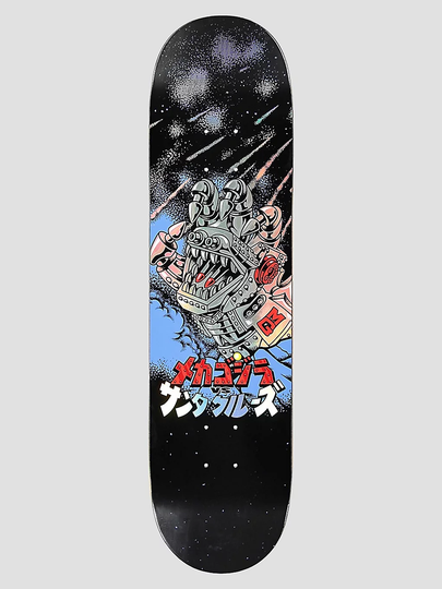 Santa Cruz X Godzilla Mecha Hand 8" Skeittilaudan dekki kuviotu
