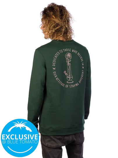Iriedaily Rosebong Crew Sweater vihreä