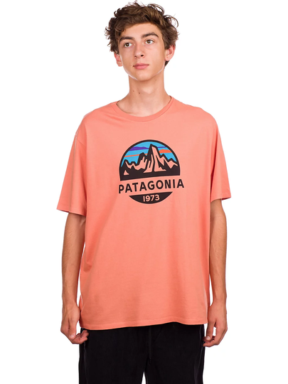 Patagonia Fitz Roy Scope Organic T-Shirt punainen