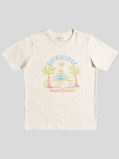 Quiksilver Strange Days T-Shirt valkoinen