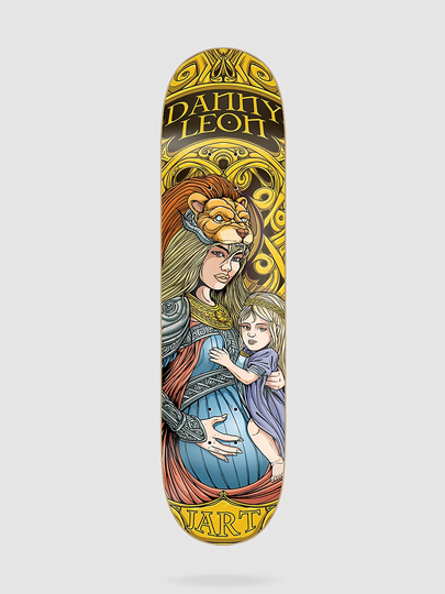 Jart Viking Leon 8.25"X31.85" Lc Skeittilaudan dekki kuviotu