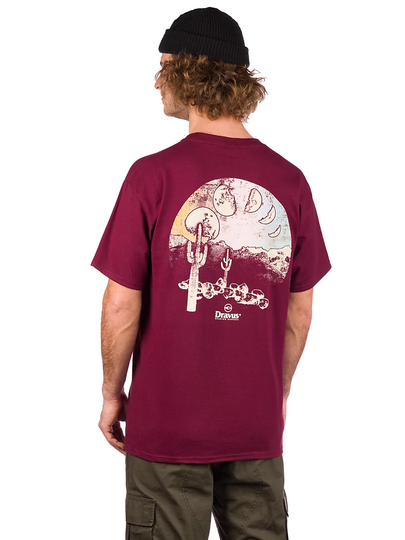Dravus Many Moons T-Shirt punainen