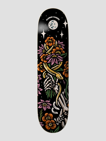 Element Timber Late Bloom 8.25" Skateboard Deck kuviotu