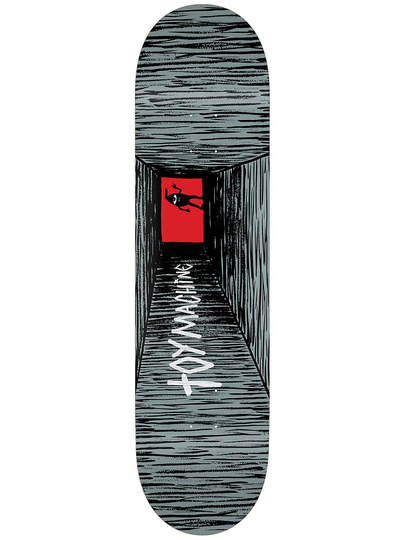 Toy Machine Tunnel 8.25" Skateboard Deck harmaa