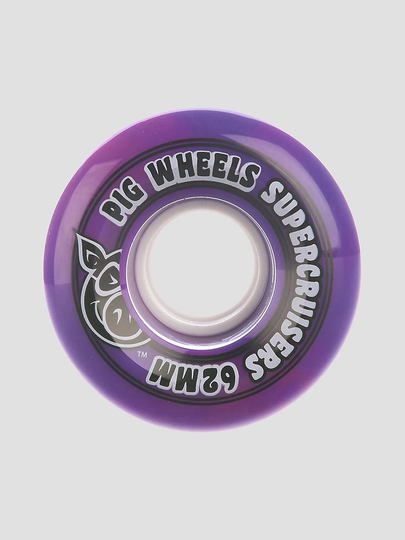 Pig Wheels Supercruisers II 85A 62mm Wheels violet
