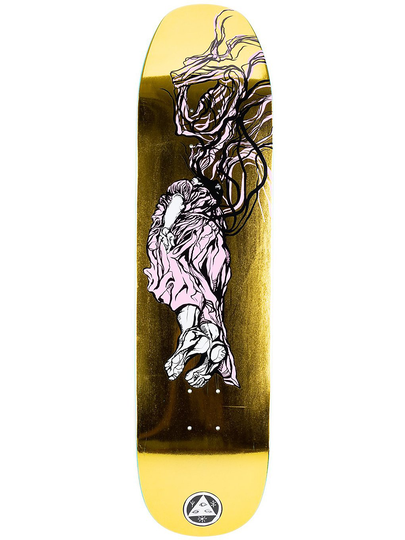 Welcome Transcend On Son Of Moontrimmer 8.25" Skateboard Deck keltainen