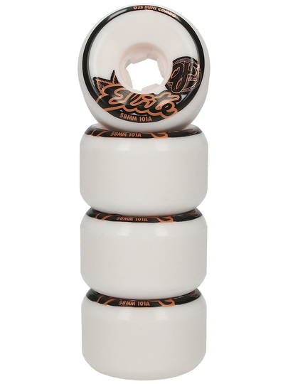 OJ Wheels Elite Mini Combo II 101A 58mm Wheels valkoinen