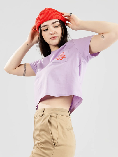 RVCA Happy Daisy T-Shirt violet