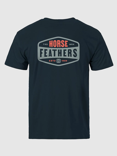 Horsefeathers Hexagon Il T-paita sininen