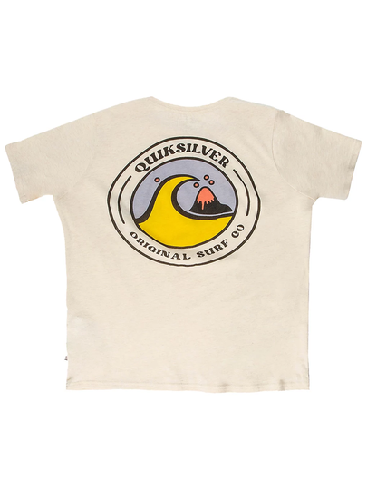 Quiksilver Closed Bubble T-Shirt valkoinen