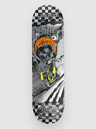 Creature Baekkel Crash And Burn Pro 8.6" Skeittilaudan dekki harmaa