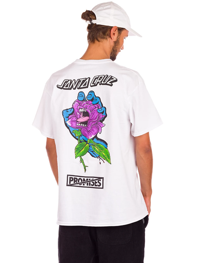 Broken Promises Screaming Thornless T-Shirt valkoinen