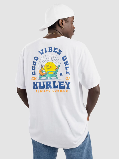 Hurley Everyday Vacation T-Shirt valkoinen