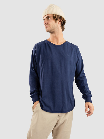 Kazane Brock Long Sleeve T-Shirt sininen
