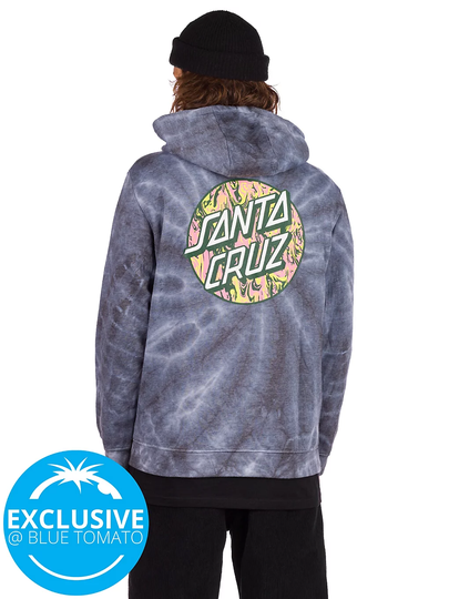 Santa Cruz BT OG Classic Spill Dot Hoodie tiedye
