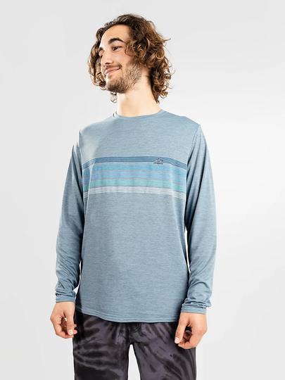 Patagonia Cap Cool Daily Graphic Longsleeve Lycra harmaa