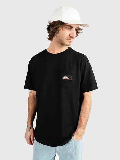 Coal Finney T-Shirt musta