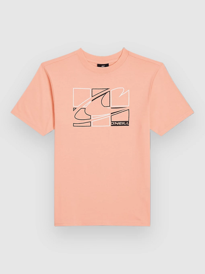 O'Neill Graphic Kids T-Paita pinkki