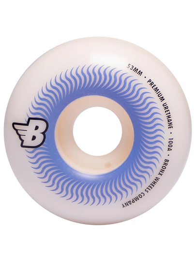 Bronx Wheels Swirl 100a 53mm Wheels kuviotu