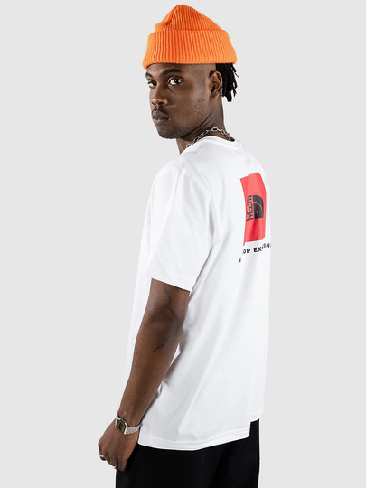 THE NORTH FACE Redbox T-paita valkoinen