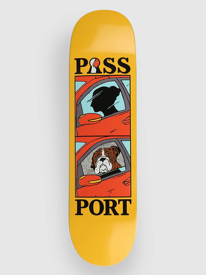 Pass Port What U Think U Saw Passenger 8.25" Skeittilaudan dekki kuviotu