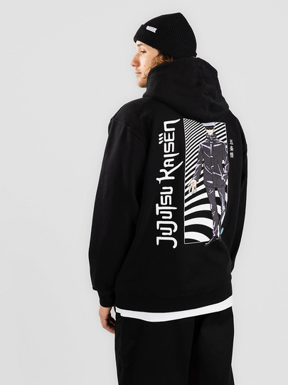 Episode X Jujutsu Kaisen Standing Gojo Hoodie musta
