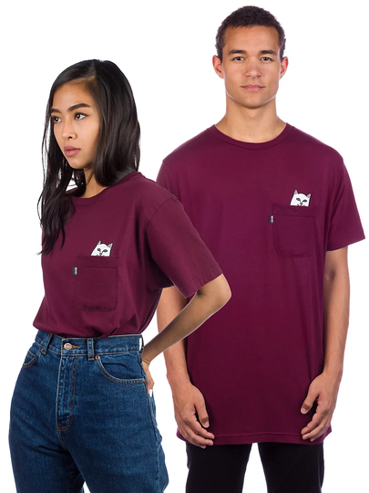 RIPNDIP Lord Nermal Pocket T-Shirt punainen