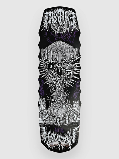 Creature Hitz Haksaw Grande Pro 9.5" Skeittilaudan dekki musta