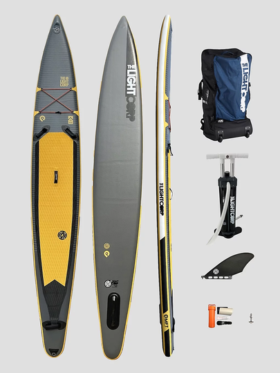 Light ISUP Platin Series Race 14'0 X 25" SUP-Lauta kuviotu
