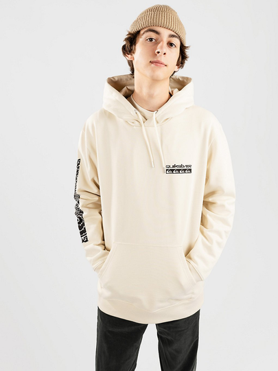 Quiksilver Spiral Hoodie valkoinen