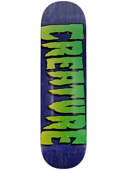 Creature Logo Stumps 8.25" Skateboard Deck violet