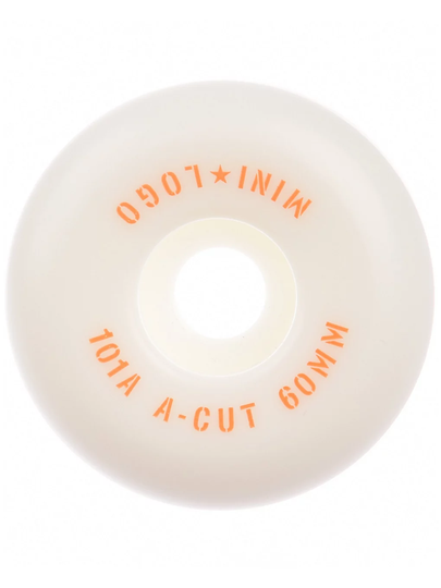 Mini Logo A-Cut #3 101A 51mm Wheels valkoinen