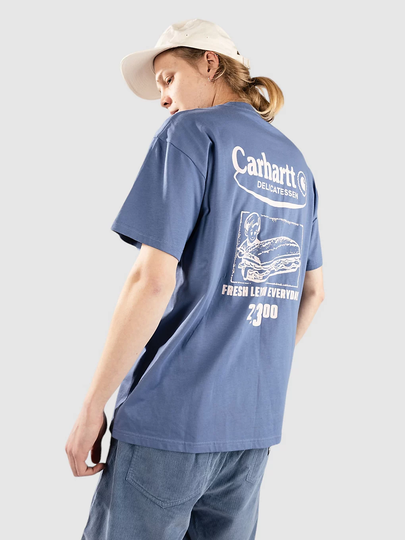 Carhartt WIP Catalogue T-paita sininen