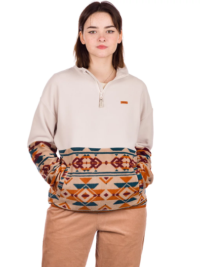 Iriedaily Half Indi Troyer Sweater kuviotu
