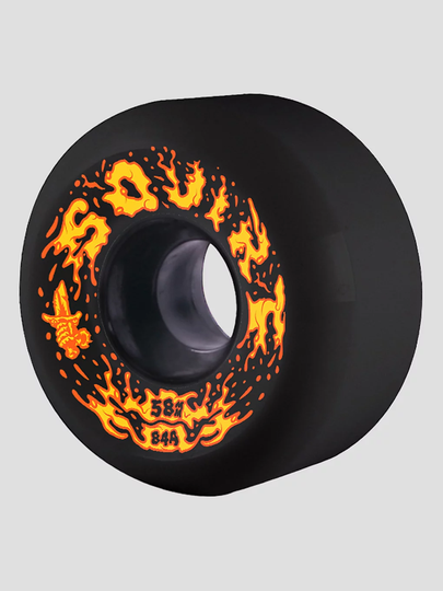 Cruzade Squirt 58mm 84A Black Renkaat kuviotu
