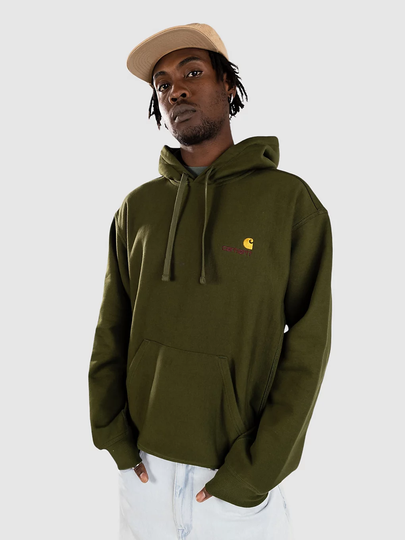 Carhartt WIP American Script Huppari vihreä
