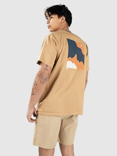 Rhythm Zone Vintage T-paita ruskea