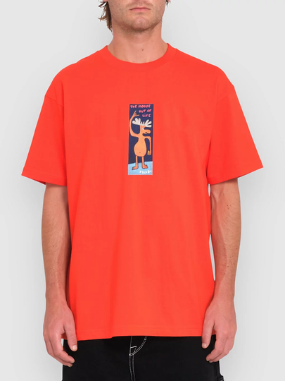 Volcom Olivmoose T-paita punainen