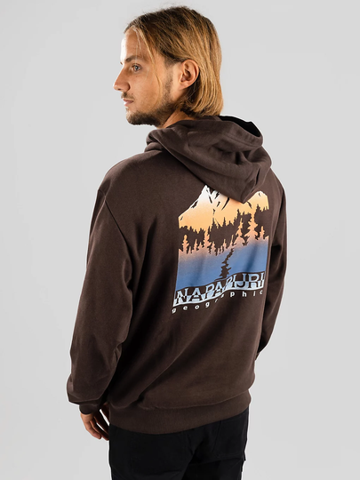 Napapijri B-Freestyle Hoodie ruskea