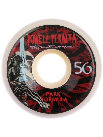 Powell Peralta Skull & Sword PF 56 Wheels valkoinen
