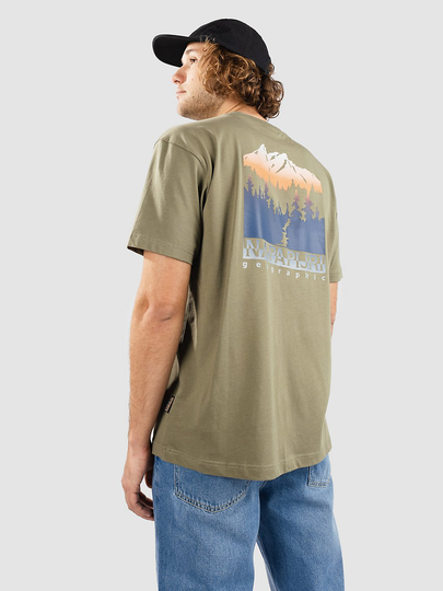Napapijri S-Hill T-Shirt vihreä