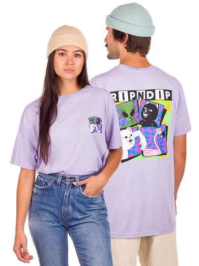 RIPNDIP Sid T-Shirt violet