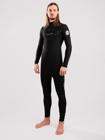 Rip Curl Dawn Patrol 5/3 GB Chest Zip Wetsuit musta