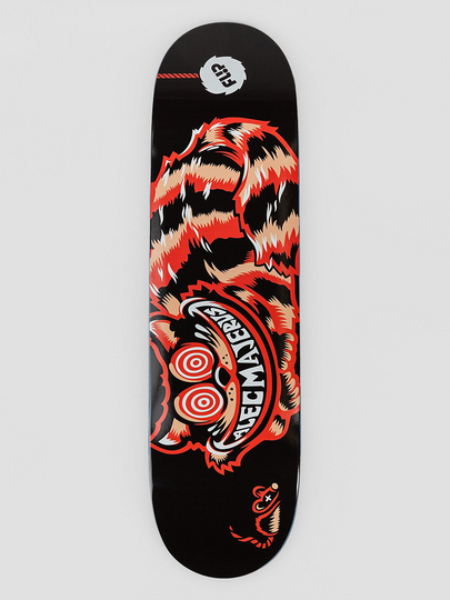 Flip Majerus Blacklight 8.38" Skateboard Deck musta