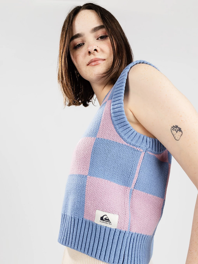 Quiksilver Check Up Vest Pullover kuviotu