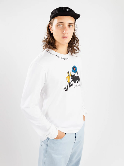 Volcom Fa Bob Mollema Long Sleeve T-Shirt valkoinen