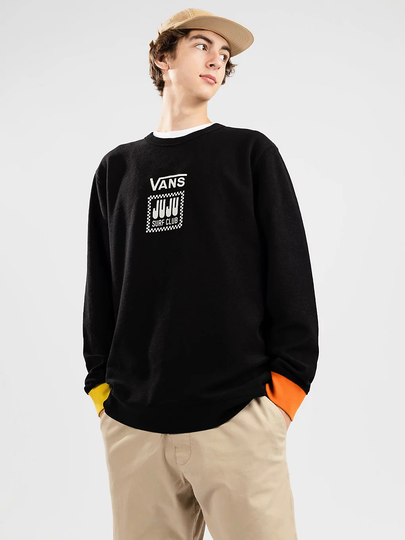 Vans Juju Surf Club Crew Sweater musta