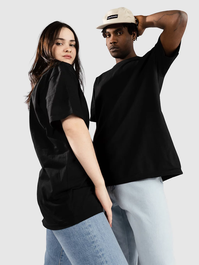 Urban Classics Heavy Oversized T-paita musta
