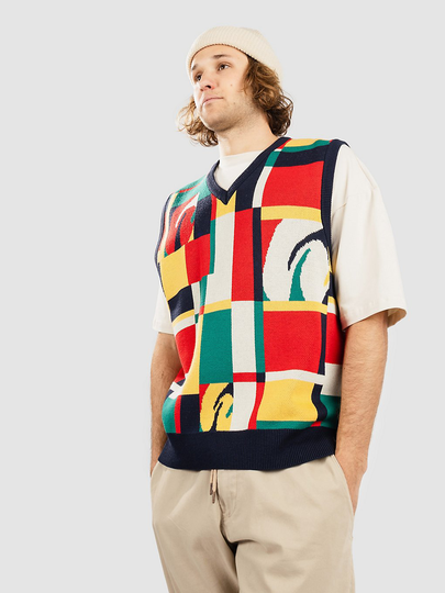 HUF Sloane Sweater Vest kuviotu