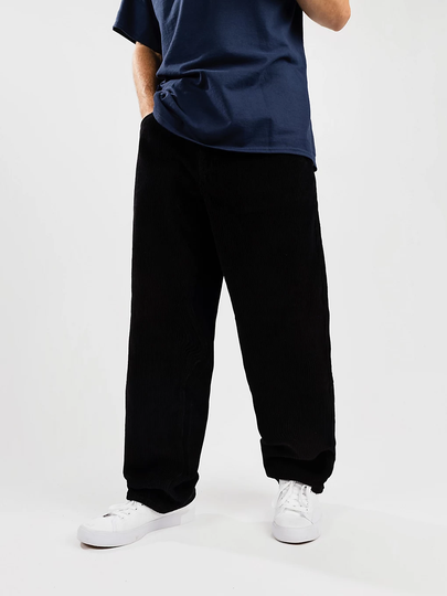 Empyre Loose Fit Sk8 Cord Pants musta